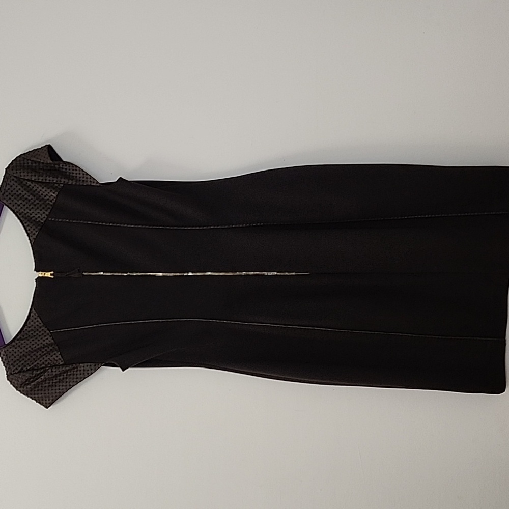 Kay Unger New York cocktail dress Chocolate Brown Sz 6 - Picture 12 of 16